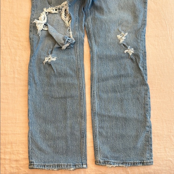 Abercrombie & Fitch Women's Blue Jeans - Picture 5 of 5